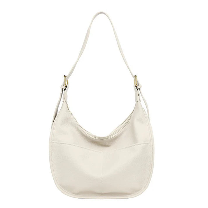 LORAINE™ – 大容量PUレザークロワッサンバッグ