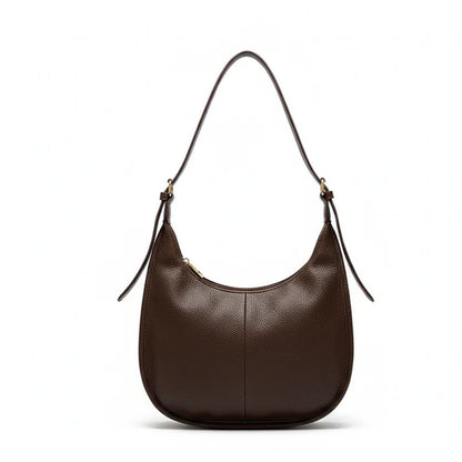 LORAINE™ – 大容量PUレザークロワッサンバッグ